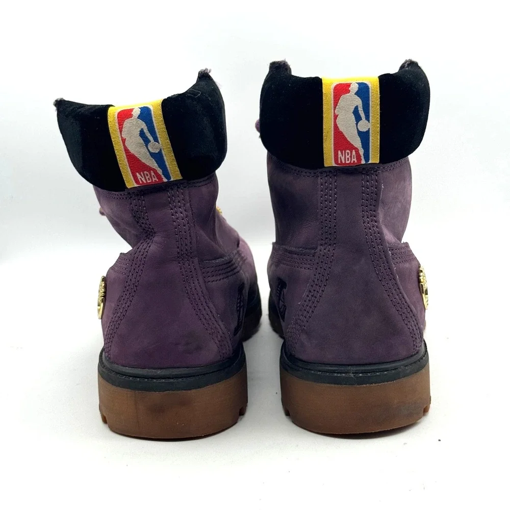 Los Angeles Lakers‎ Boots Mens NBA Basketball Timberland Limited Edition Size 8